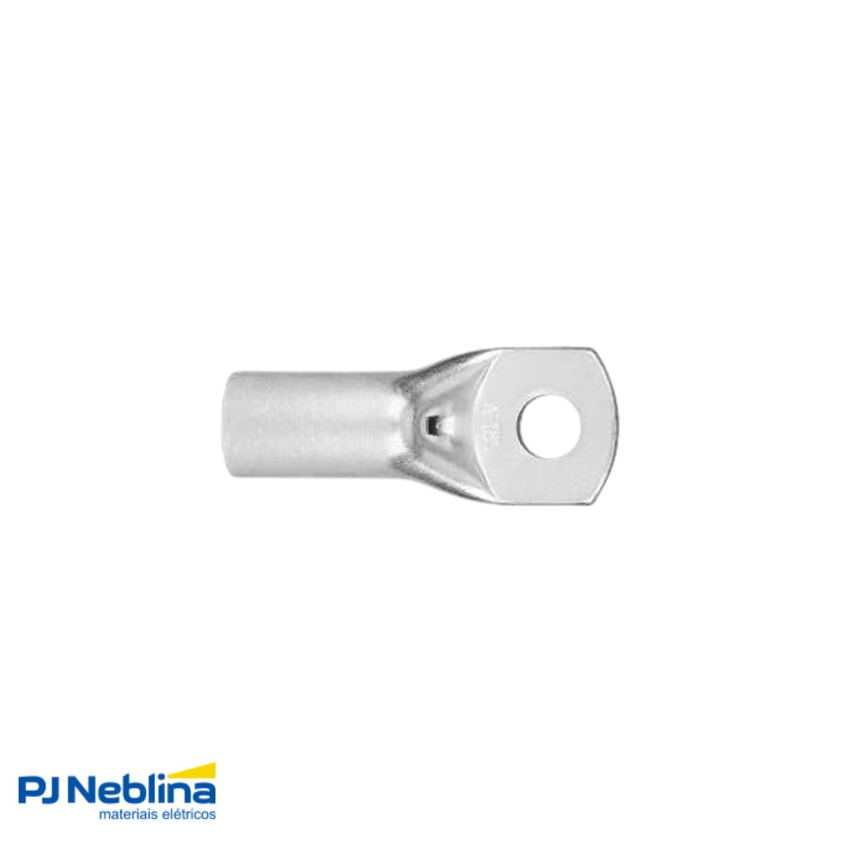 Terminal Compressao Boca Expandida 25mm 2 Compr 1 Furo F=8,5
