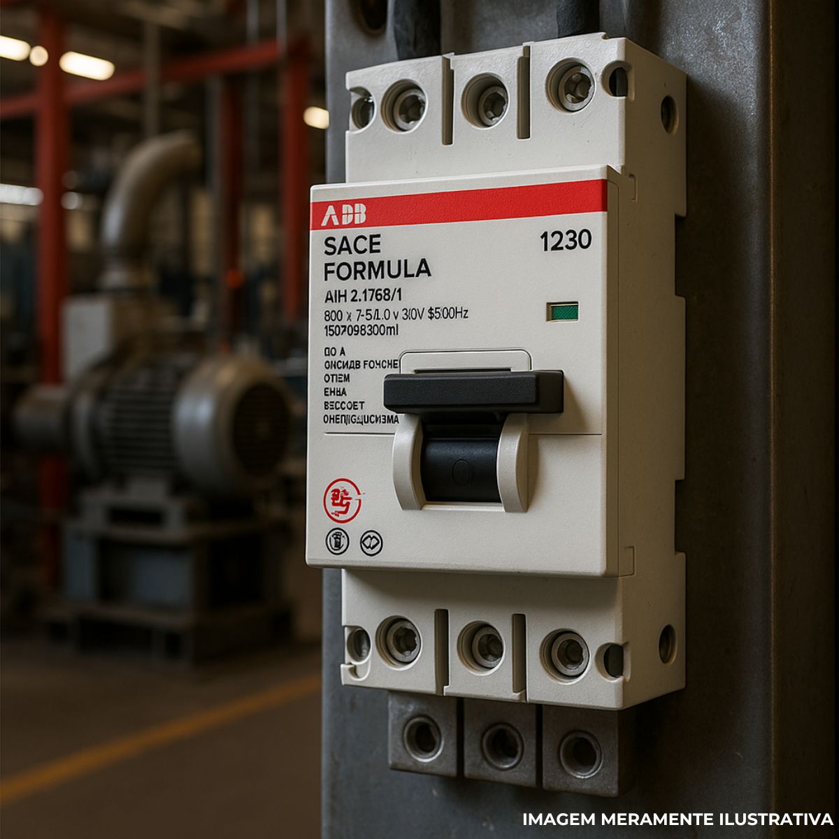 Disjuntor Caixa Moldada Bipolar 80A 36Ka 380/415V 50/60Hz - Abb