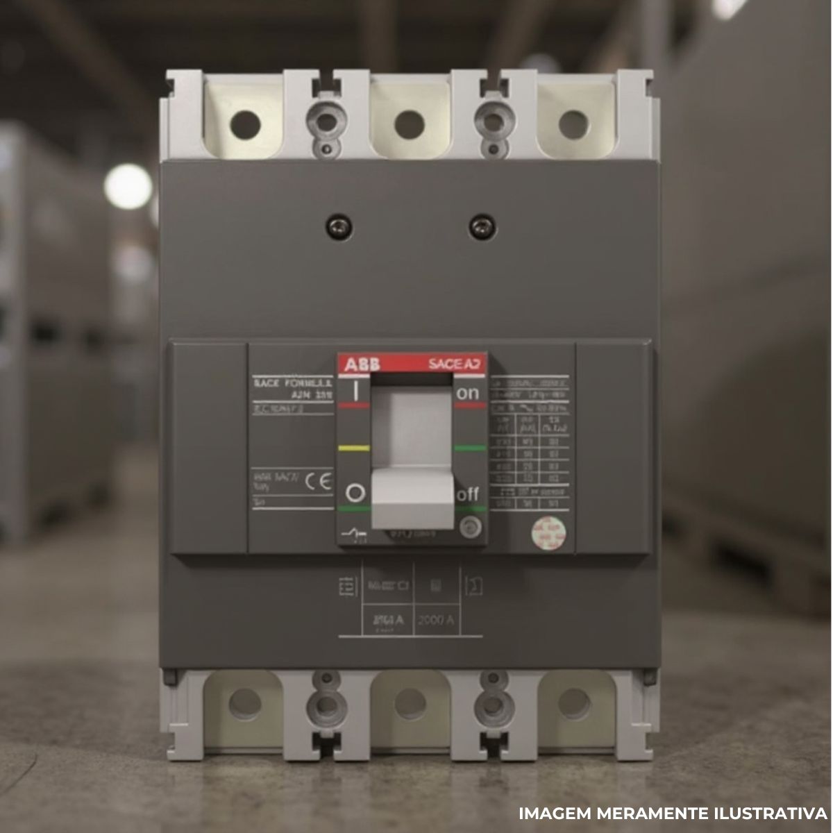 Disjuntor Caixa Moldada Tripolar 160A 36Ka 380/415V 50/60Hz - Abb