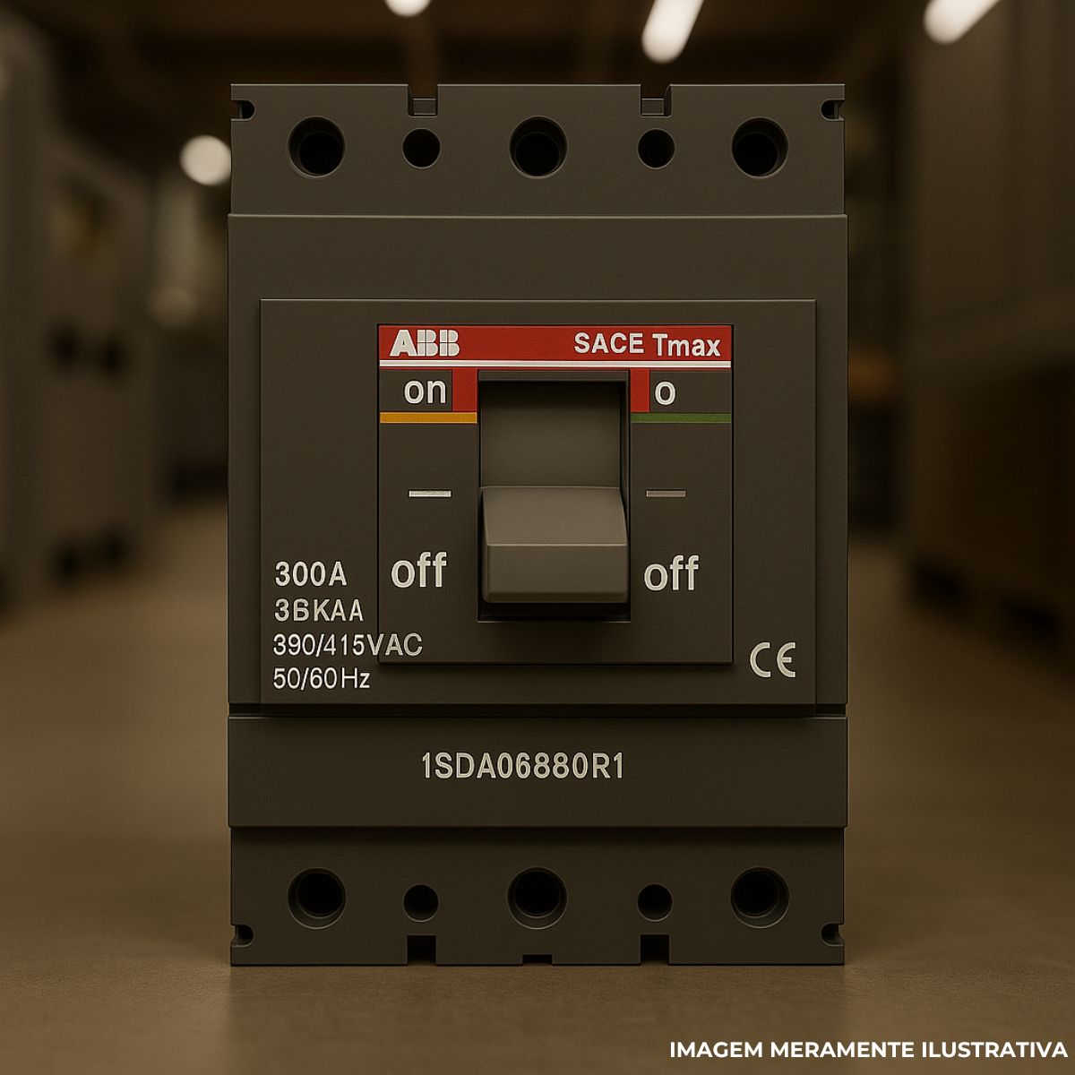 Disjuntor Caixa Moldada Tripolar 30A 10Ka 380V 50/60Hz - Abb