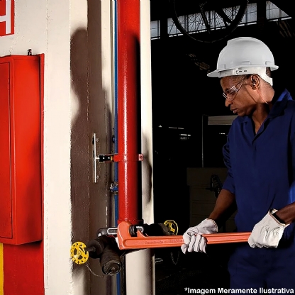 Chave Tubo Grifo Americano 12 Polegada Laranja - Tramontina