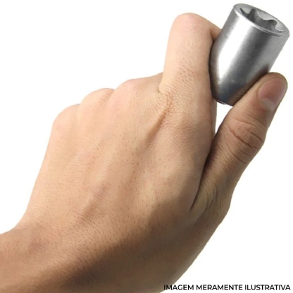 Soquete Sextavado 1/2 Polegadas Tamanho 13mm - Tramontina