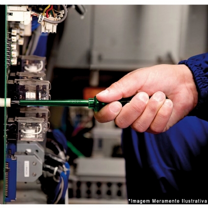 Chave Fenda Ponta Cruzada Philips Isolada 1000V Ph1 3/16X6 Polegadas 5X150mm - Tramontina