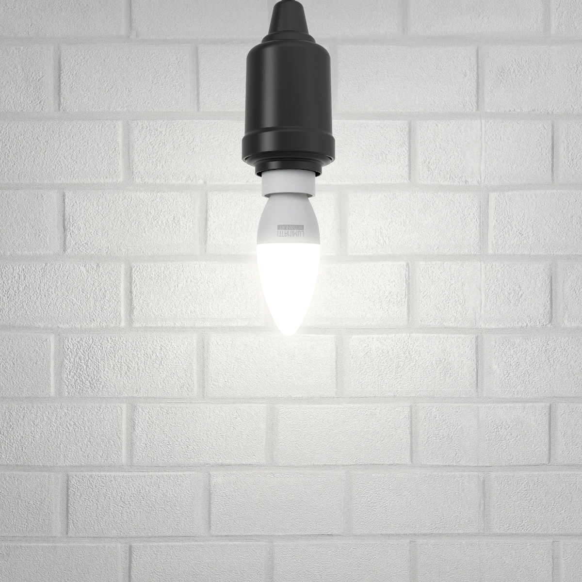 Lâmpada Led Vela 6W Bivolt E27 6000K Luz Branca - Luminatti