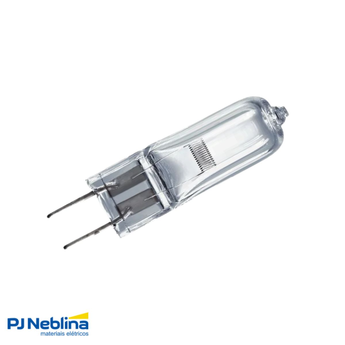 Lampada Halogena Bipino Clara 150w 24v G6.35 Luz Amarela