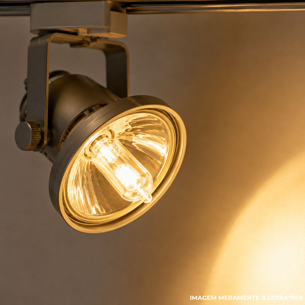 Lampada Halogena Bipino Clara 150w 24v G6.35 Luz Amarela