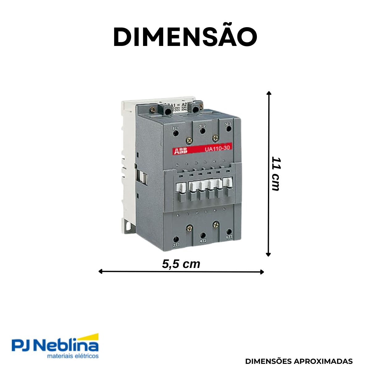 Contator Manobra Capacitor Tripolar 220v 50/60hz 75kvar/400-