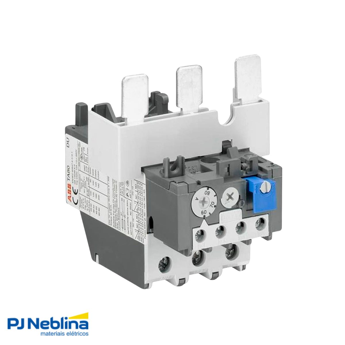 Relé Sobrecarga Térmico 60-80A Classe 10A - Abb