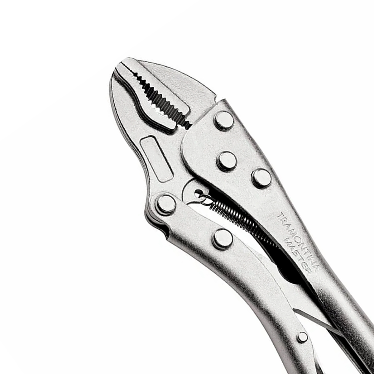 Alicate Pressão Mordente Reto 10 Polegadas Aço Cromo Vanádio - Tramontina