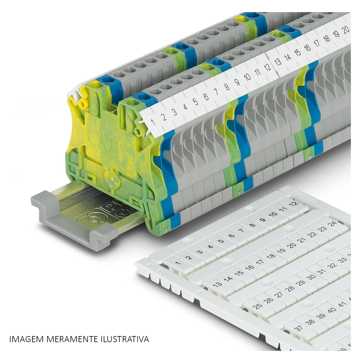Identificador Plástico Uct-Tm 8 Branco - Phoenix