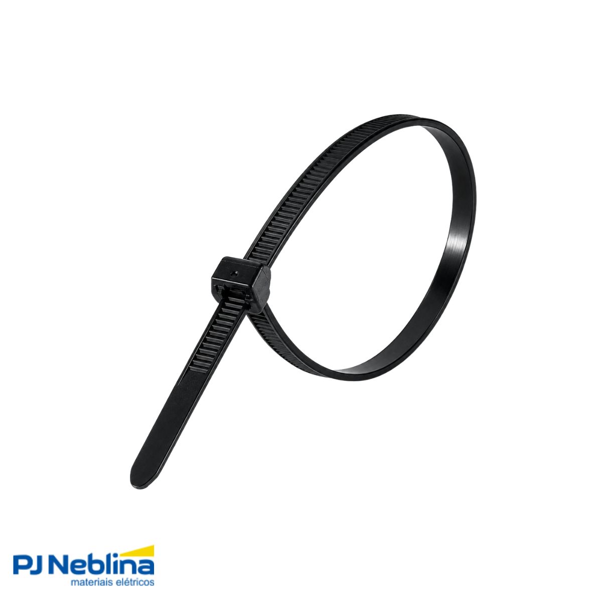 Braçadeira Flexível Poliamida Uv 209X2,5Mm Pt C/100Un - Frontec