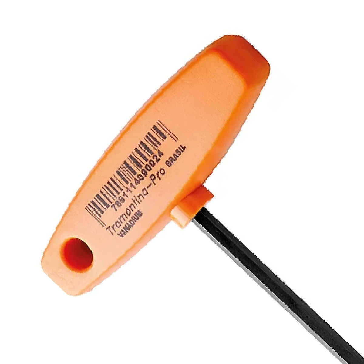 Chave Hexagonal Allen 10x224Mm Cabo T Laranja Aço Temperado Cromado - Tramontina