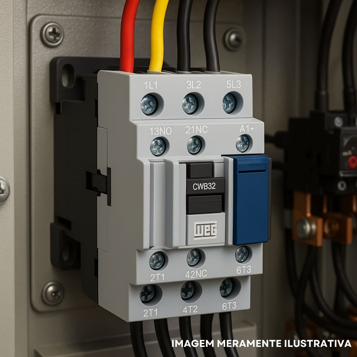 Contator Potencia Tripolar 32A 24V 1Na+1Nf 50/60Hz - Weg