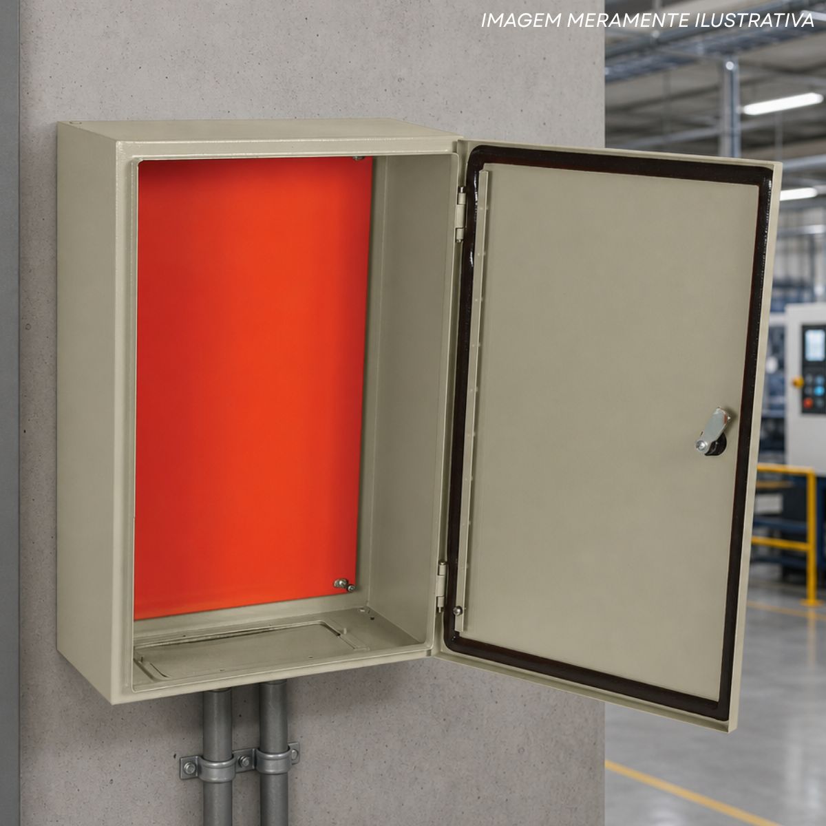 Quadro De Comando Ce-10060-30 1000X600X300Mm Com Flange Ip54 901156 - Cemar