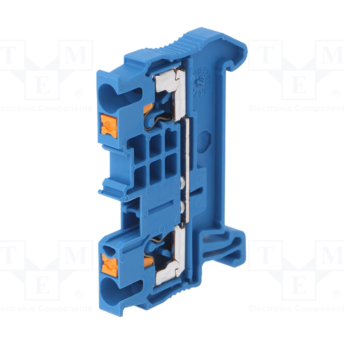Conector Borne Passagem 2 Conexões 2,50Mm 800V Azul Poliamida 24A - Phoenix