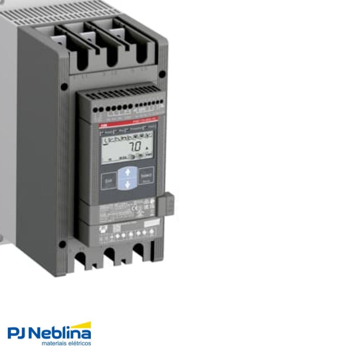 Chave Partida Softstarter Trifásico 171A 208-600V 110Kw Ip00 - Abb