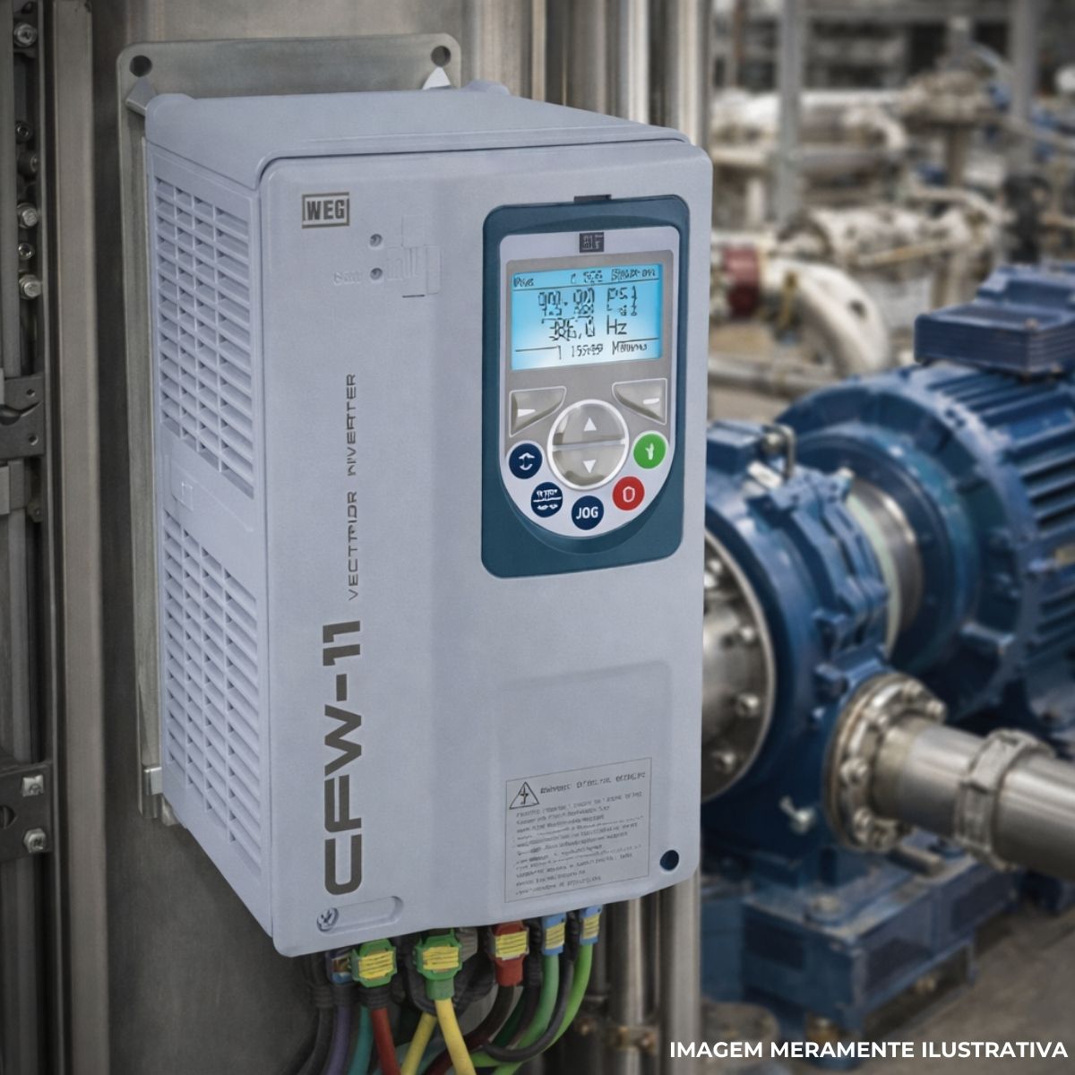 Inversor Frequência Trifásico 200-240V 50/60Hz 45A 11Kw - Weg