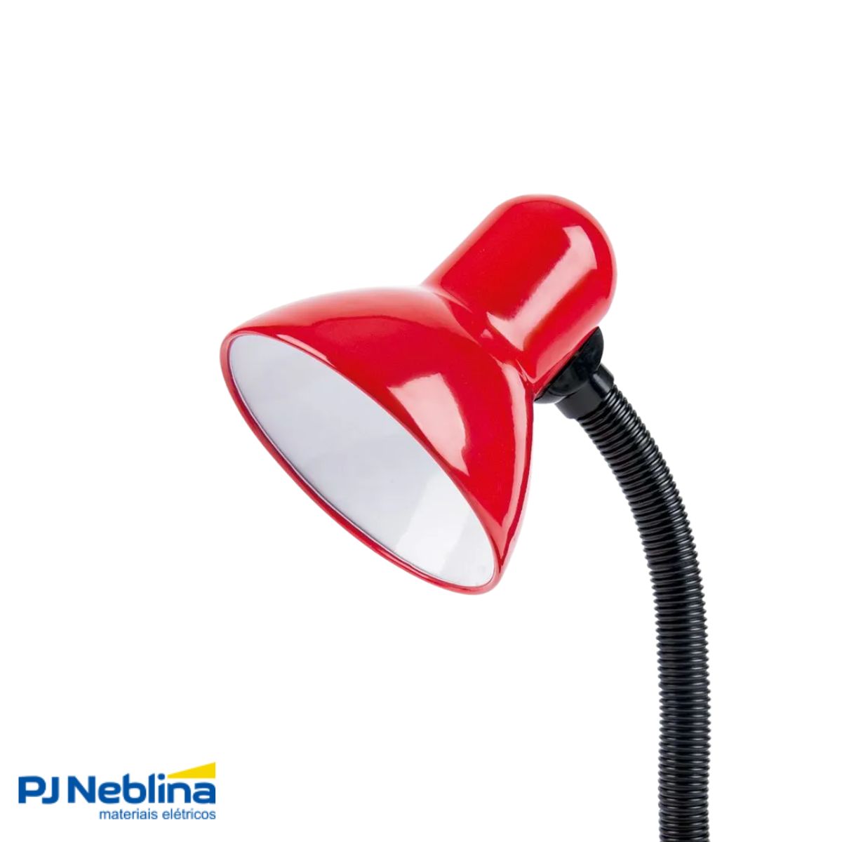 Luminária Mesa Redondo Vermelho 30W E27 - Luminatti