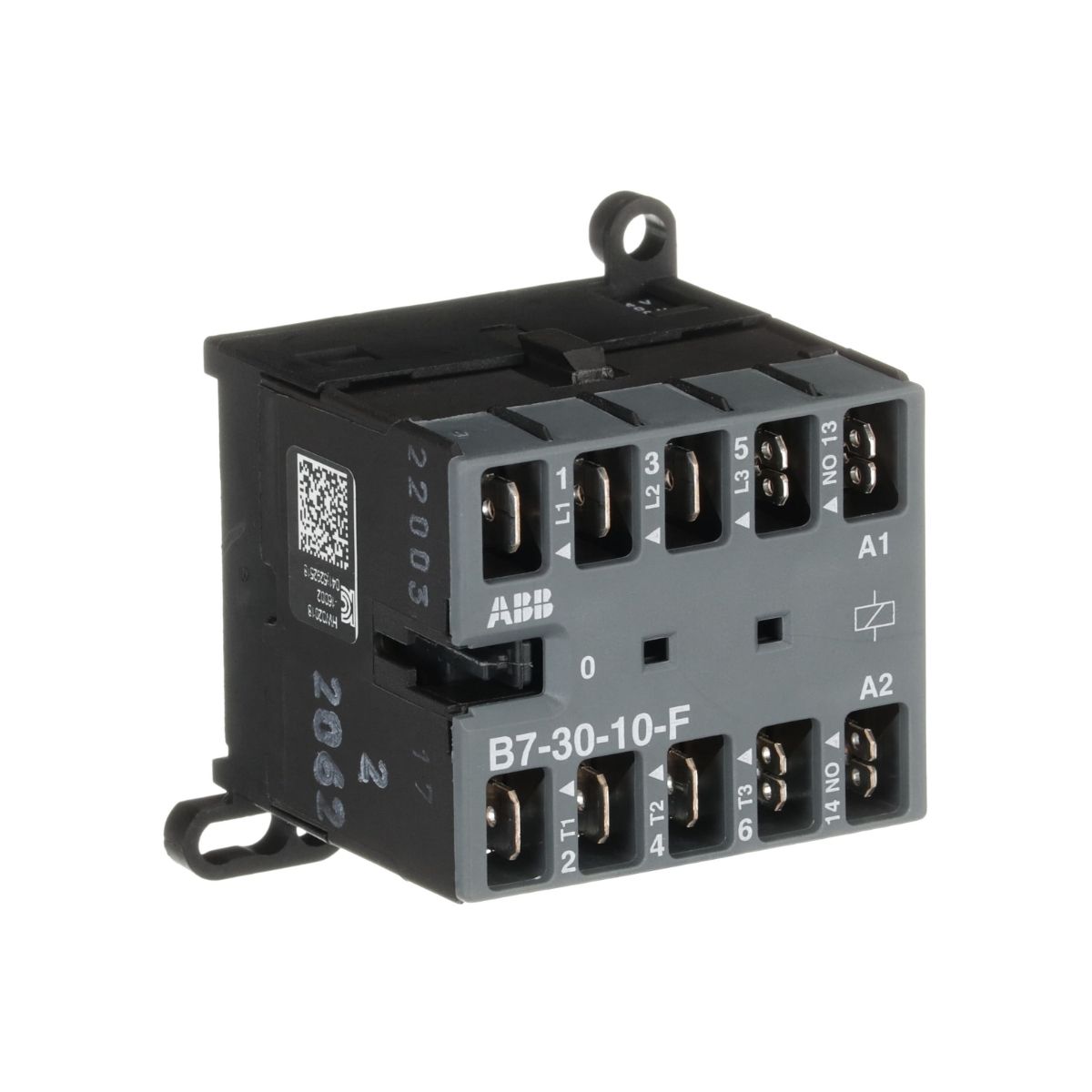 Contator Mini Potencia Tripolar 12A 24V 1Na 40-450Hz - Abb