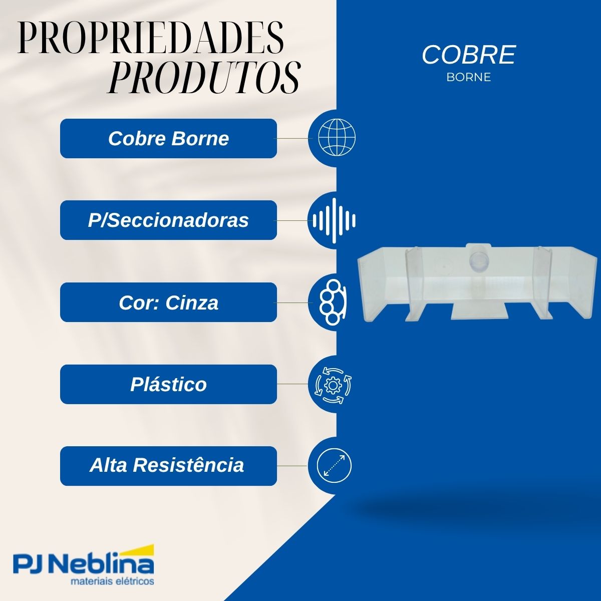 Cobre Borne Rif Ts 100 - Weg - Código Fabricante: 11884312