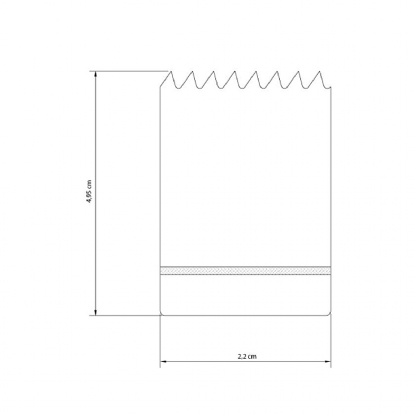 Jogo Serra Copo Bimetálica 16 A 76mm Embalagem Com 15 Unidades - Tramontina