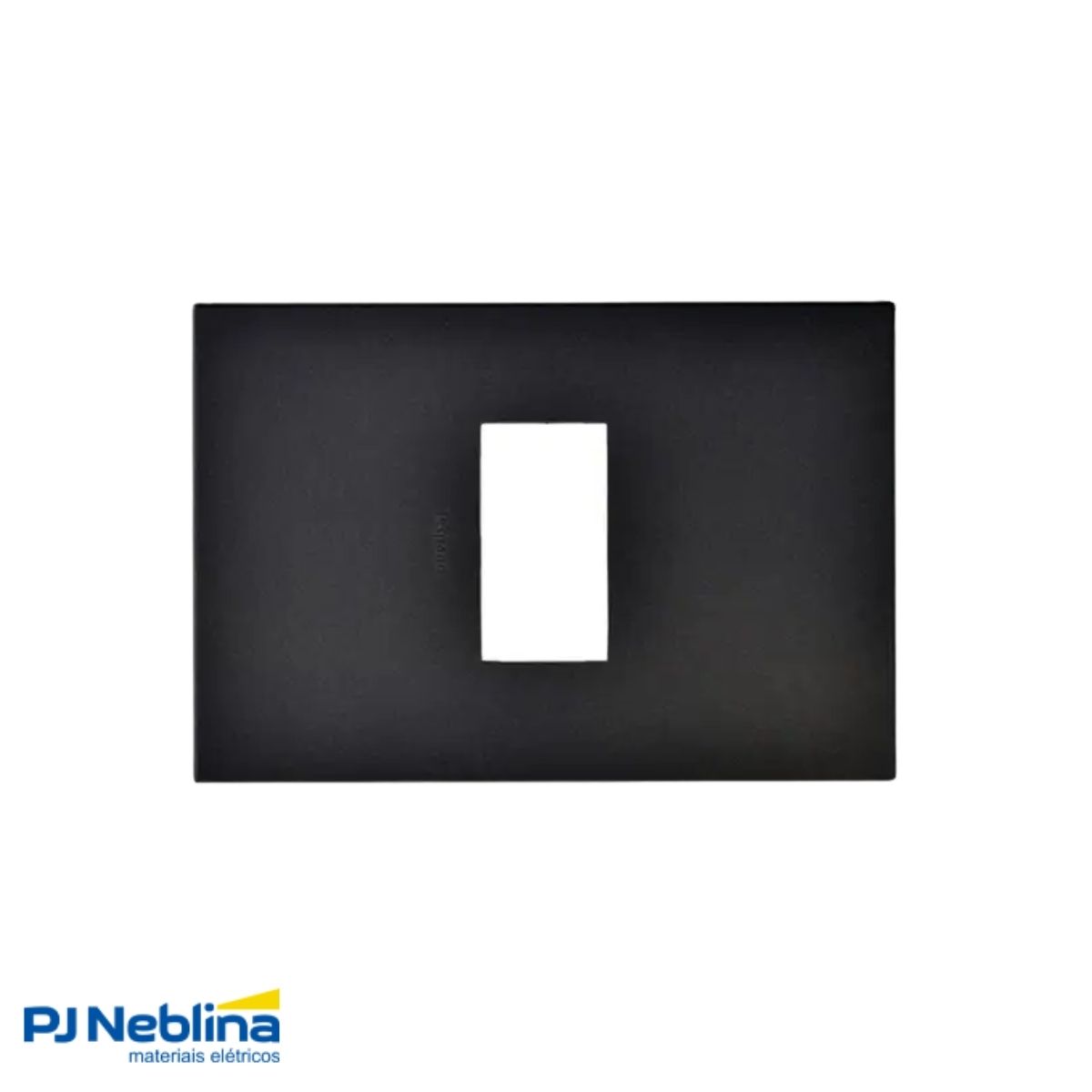 Placa Acabamento 4x2 1 Posto Horizontal Graphite Arteor