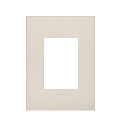 Placa Acabamento 3 Postos Horizontal 4X2 Arteor Pearl Cinza - Pial