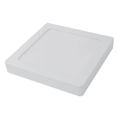 Luminária Plafon Slim Led Quadrado 15W Bivolt 3000K Luz Amarela - Ledvance