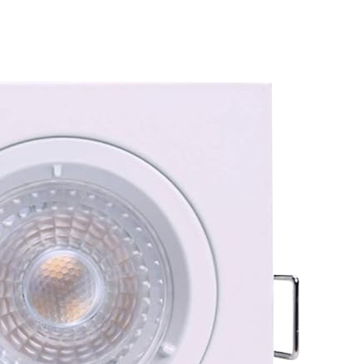 Luminaria Spot Led Embutir Quad Bc 4,5w Bivolt 3000k Branco