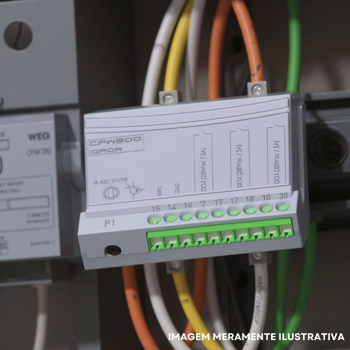 Módulo Expansão Inversor Entrada/Saída Analógica/Digital 1Ea/3Sd Cfw300 - Weg