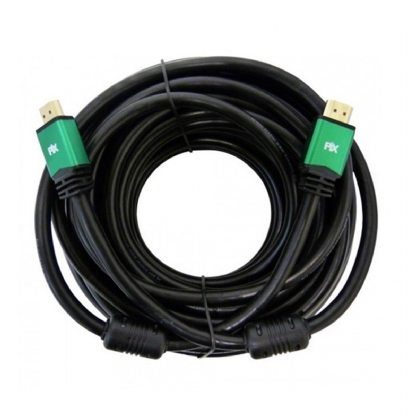 Cabo HDMI 2.0 Ultrahd 3D 4K 15 Metros Com Filtro Preto - Chipsce