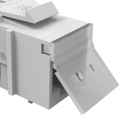 Conector Modular Blindado Rj45 Fêmea Cat5E Prata - Furukawa