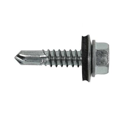 Cartela Parafuso Broca Sextavado 10 x 3/4 10 Unidades - Sfixa - Sfixa