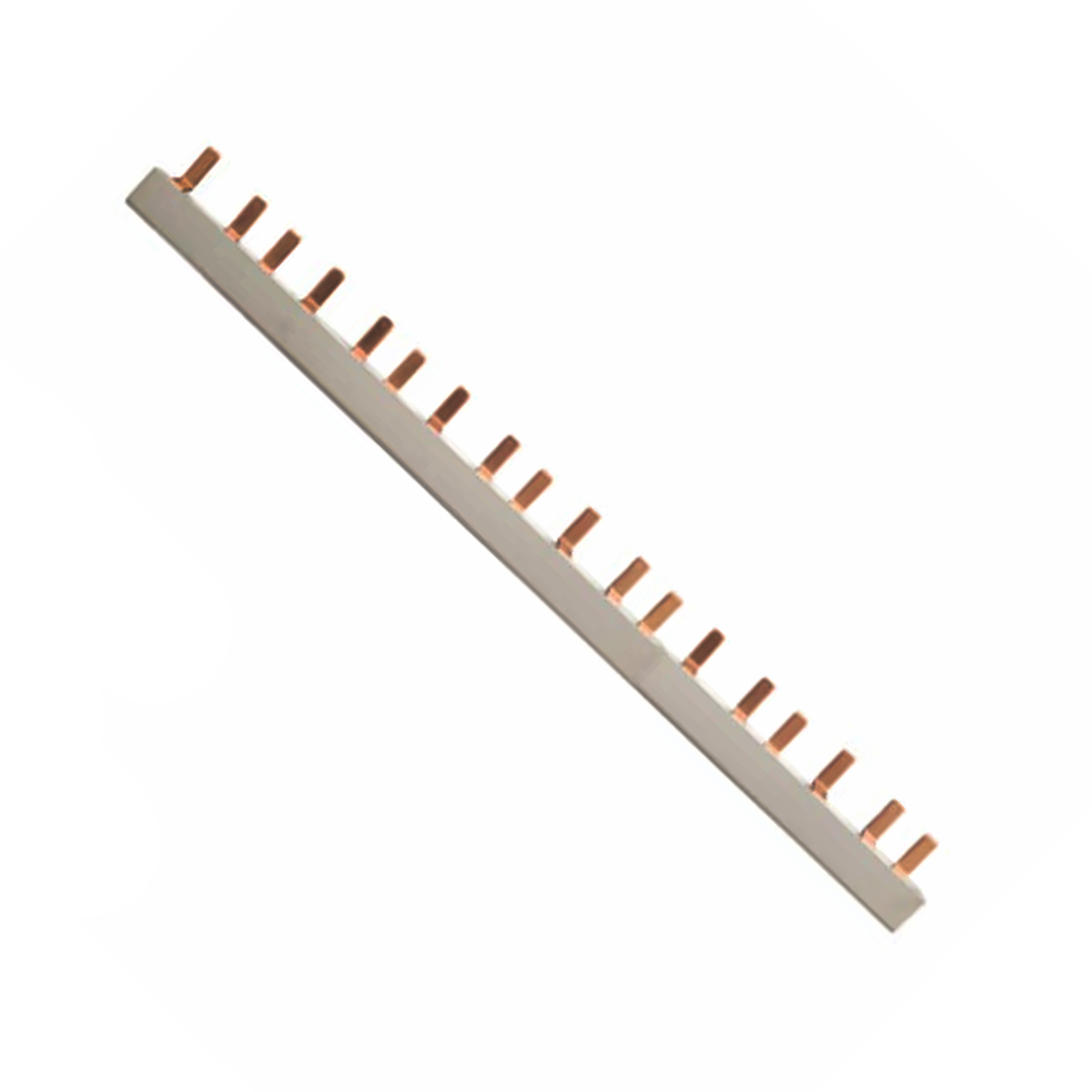 Barramento Norma Din Trifásico 120A 440V 18 Módulos BRT18D - Brum