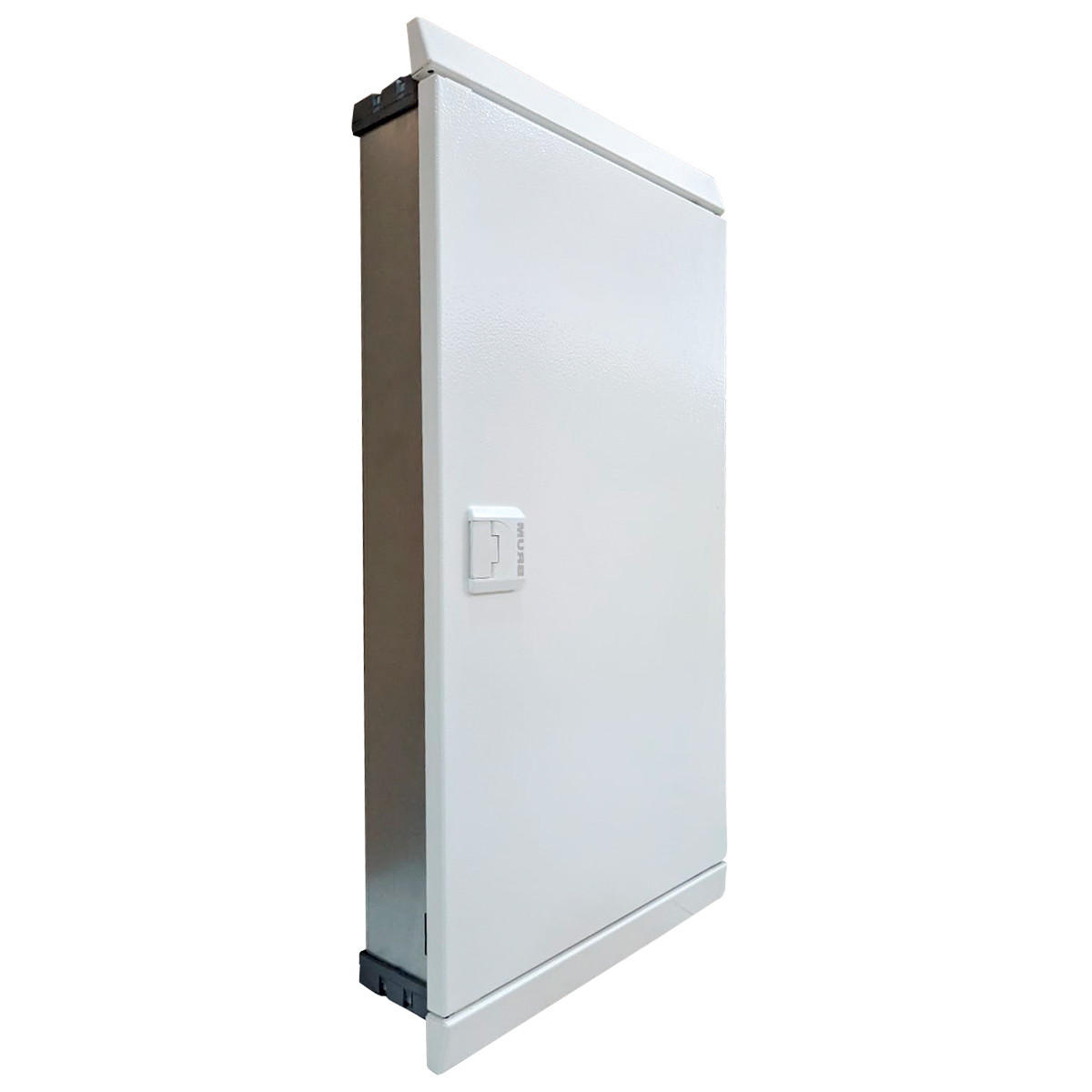 Quadro Distribuição Embutir Para 34 Disjuntores Vertical 100A Branco QDE34 - Brum