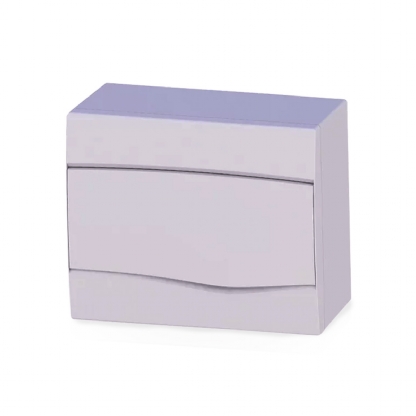 Centrinho Distribuição Sobrepor 9 Disjuntor Din Porta Opaca Sem Barramento Branco BR9SB - Brum