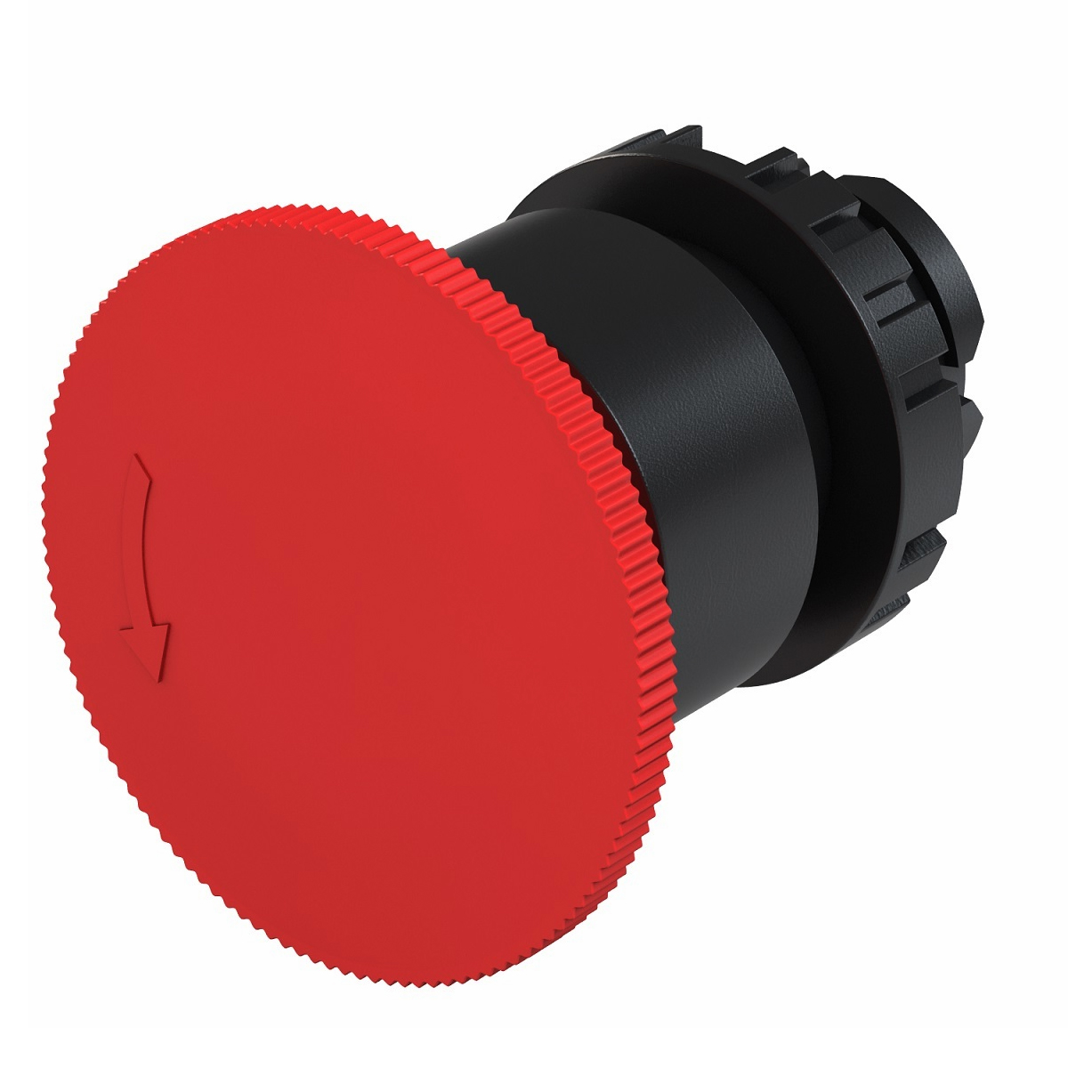 Botão Cogumelo Gira Para Soltar 40mm Ip66 Sem Flange Vermelho CSW-BCT1 WH - WEG
