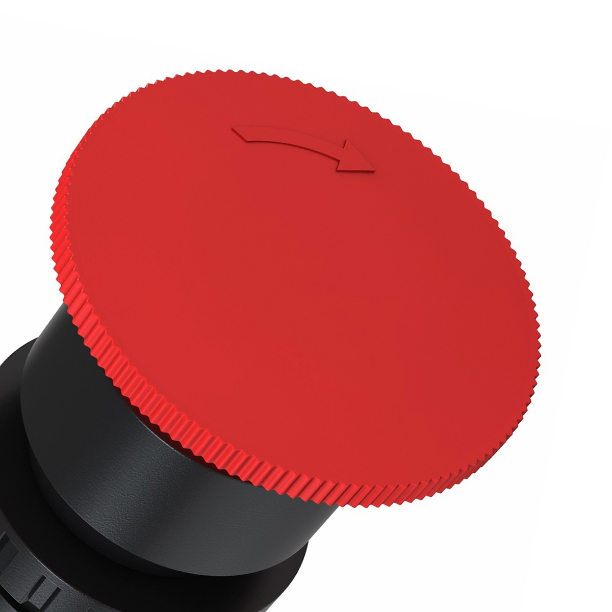 Botão Cogumelo Gira Para Soltar 40mm Ip66 Sem Flange Vermelho CSW-BCT1 WH - WEG