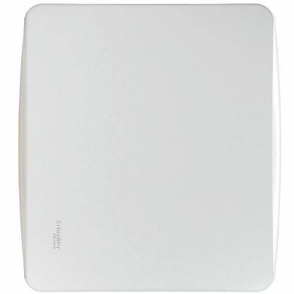Placa Acabamento Cego 4X4 Com Suporte Miluz Bossa Branco - Schneider Electric
