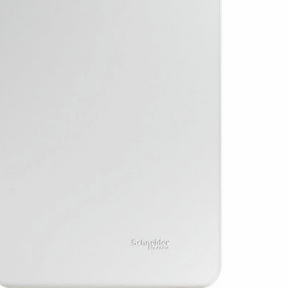 Placa Acabamento Cego 4X2 Com Suporte Miluz Bossa Branco - Schneider Electric