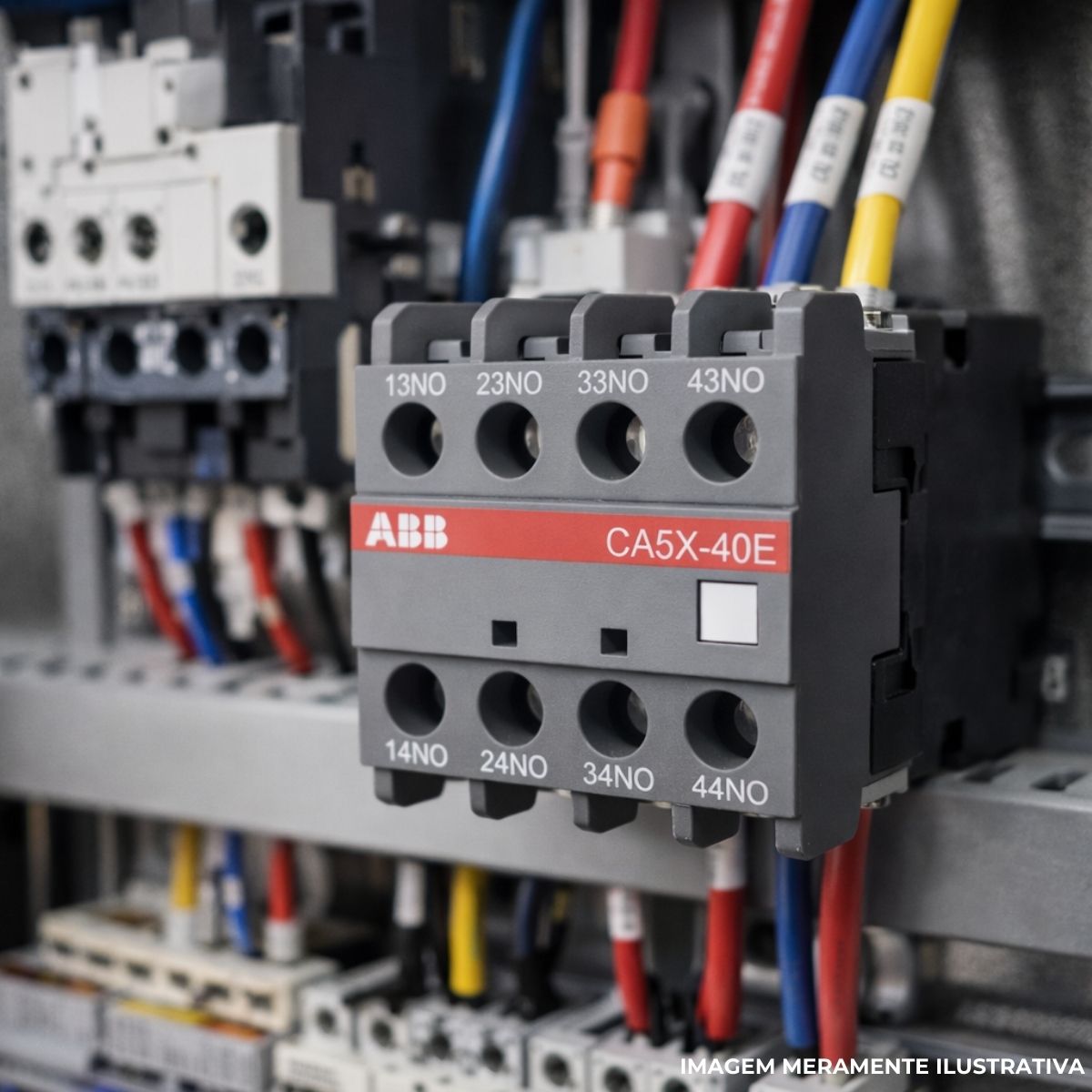 Bloco Contato Auxiliar P/Contator Frontal 2Na+2Nf - Abb