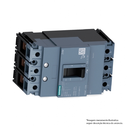 Disjuntor Caixa Moldada Tripolar 50A 16Ka 380V 3VM10502ED320AA0 - Siemens