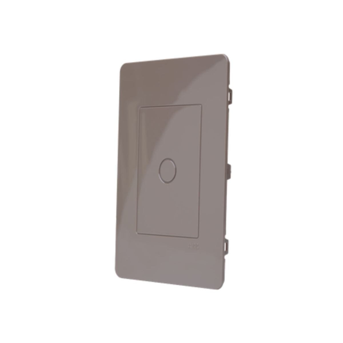 Placa Acabamento 4X2 Cega Chocolate Unno Life - Abb