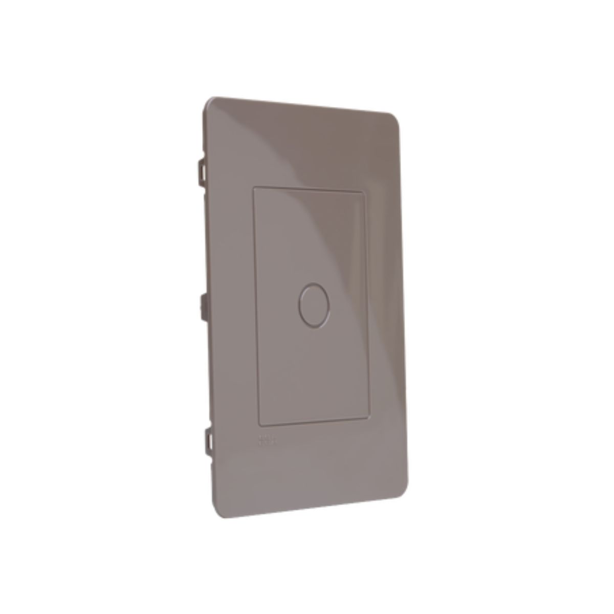 Placa Acabamento 4X2 Cega Chocolate Unno Life - Abb