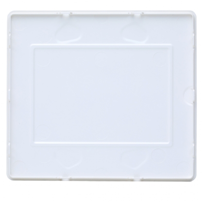 Placa Acabamento Cego 4X4 Unno Life Creme - ABB