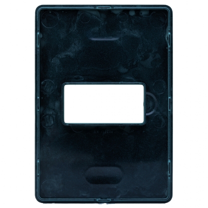 Placa Acabamento Horizontal 4X2 Unno Life Grafitte - ABB