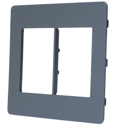 Placa Acabamento 6 Postos 4X4 Life Grafitte Unno - ABB