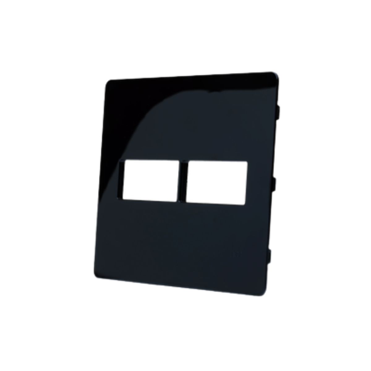 Placa Acabamento 4x4 (2 Mod) 1+1 Postos Pt Unno Life