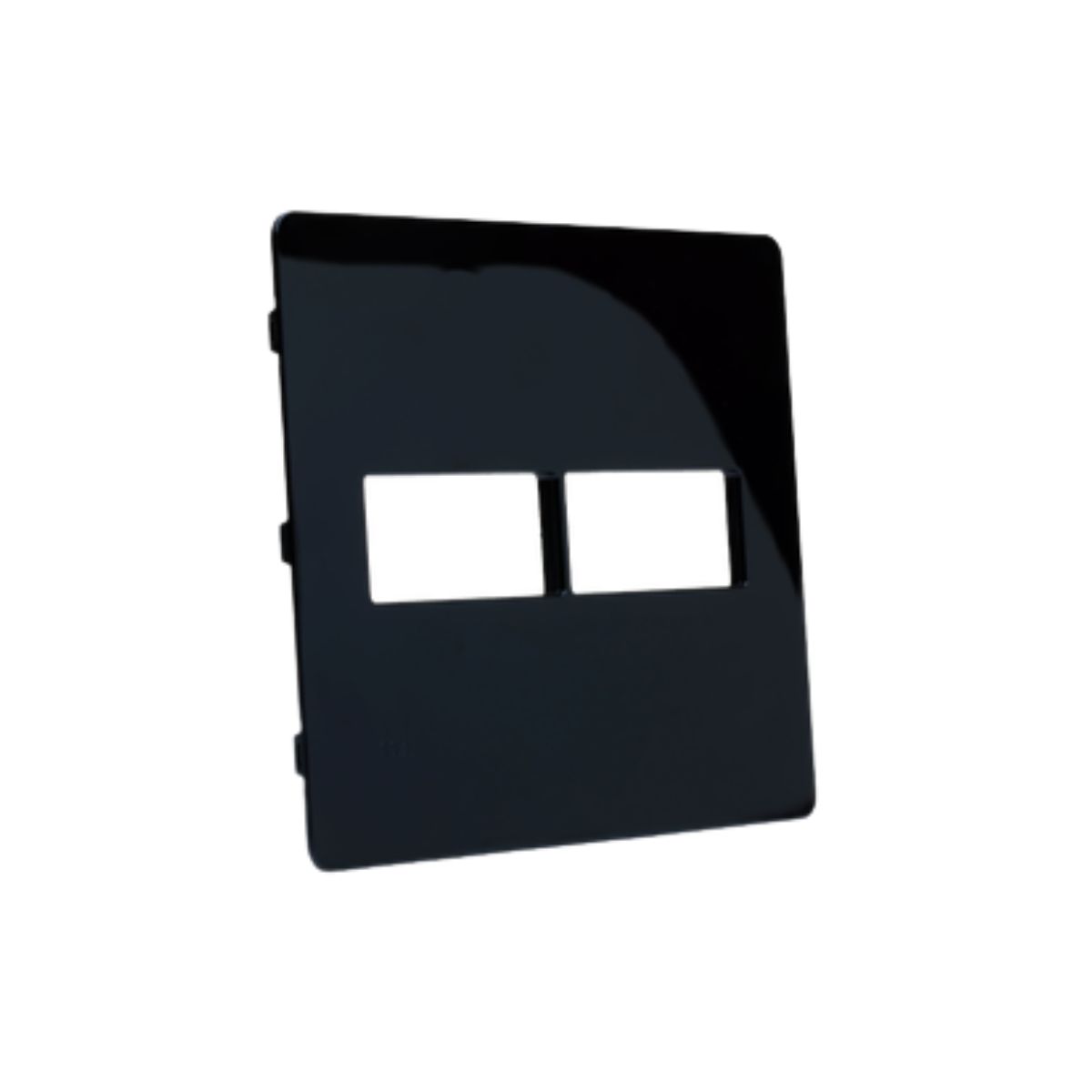 Placa Acabamento 4x4 (2 Mod) 1+1 Postos Pt Unno Life