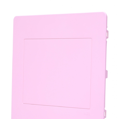 Placa Acabamento Cego 4X4 Unno Life Rosa - ABB